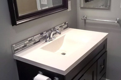 Example of a bathroom design in Other