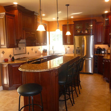 Traditional Cherry Cabinets