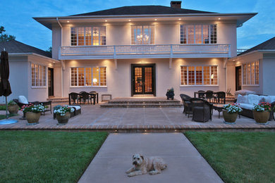 Example of a classic exterior home design in DC Metro