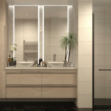 Bathroom Design 3+1 Apartment