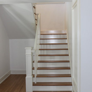 Custom Glassed-In Elevator Shaft, Elevator Car, Trim Work & Ballustrade