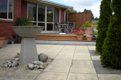 This is an example of a garden in Christchurch.