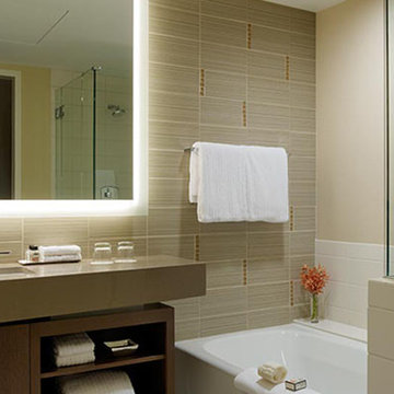 Electric Mirror Bathroom Design
