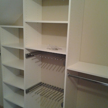 Angled Ceiling Closets