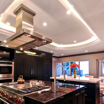 Addition and Remodel in Santa Cruz With Tuscan Accents