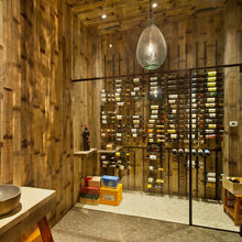 basement wine cellar