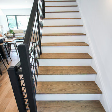 Project #58 | Contemporary Post-to-Post Staircase