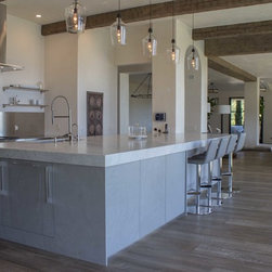 ARMONY UNIQUE MODERN CONCRETE KITCHEN - Kitchen Cabinetry
