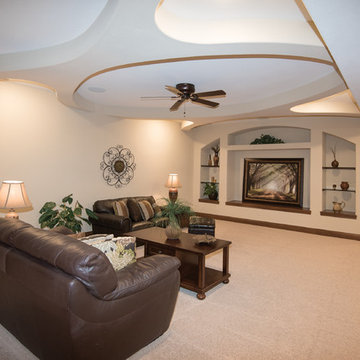 Lower level rec room