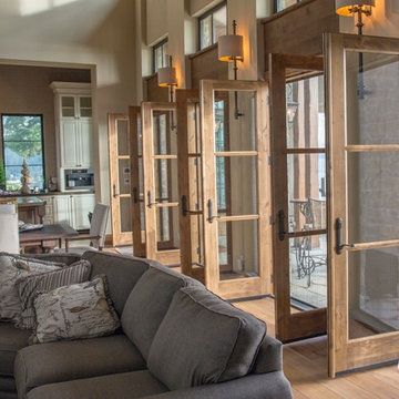 Retractable Screen for large Door