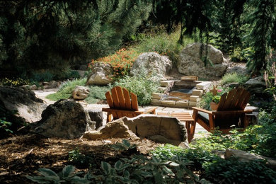 Photo of a traditional landscaping in Denver.