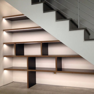 LED Desk and Shelves