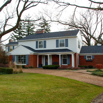 Glenview, IL Siding James Hardie Siding Colonial House