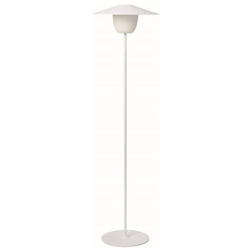 Blomus Ani Floor Lamp 3-In-1 Rechargeable LED Lamp, White