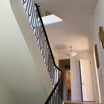 Project #134 | Straight Staircase with Elliptical Stringer