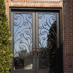Wrought Iron Exterior Entry Doors - Products