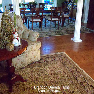 Living Room/Dining Room Oriental Rug Combination for Newtown, PA home