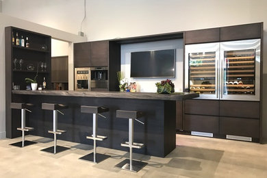 Example of a trendy kitchen design in San Diego