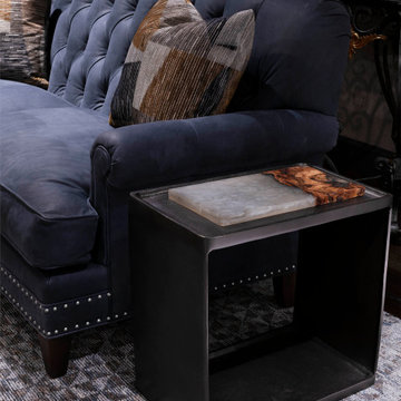 Preston Hollow Bourbon Lounge and Bathrooms Renovation and Furnishing