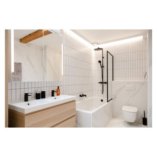 Loft A. ROLL - Industrial - Bathroom - Paris - by Sacha Elbaz ...