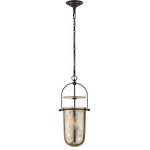 Visual Comfort & Co. - E. F. Chapman Lorford 3 Light Pendant, Aged Iron - This 3 light Lantern Pendant from the E. F. Chapman Lorford collection by Visual Comfort will enhance your home with a perfect mix of form and function. The features include a Aged Iron finish applied by experts.