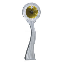Curves Pedestal in Grey - Clocks