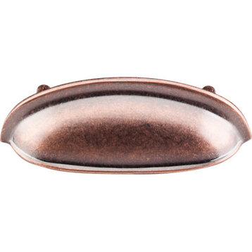 Somerset Cup Pull, Antique Copper, 3"