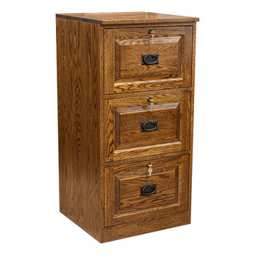 Traditional 3-Drawer File Cabinet