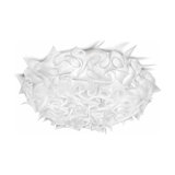 Decorative Veli ceiling light 78 cm, opal