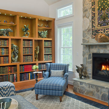 Large, cozy family room