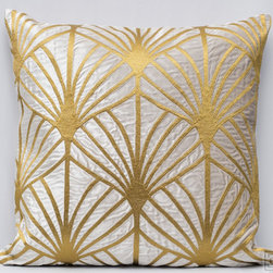 Lisbon Pillow - Gold - Decorative Pillows