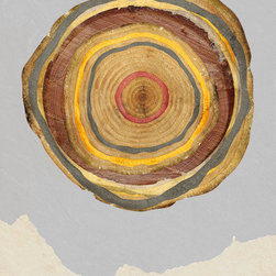 Tree Rings Art Print - Artwork