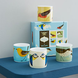 birdy egg cups - Egg Cups