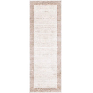 Contemporary Heights 2'2"x6' Runner Crema Area Rug