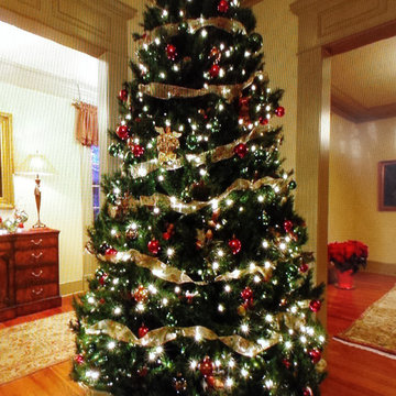 Nejad Oriental Rugs in Holiday Decorated Homes