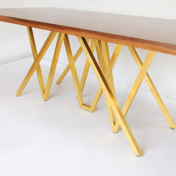 "GOLDEN BLAZE" DINING TABLE - Products
