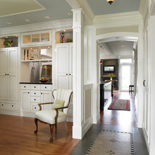 cabinets in living room