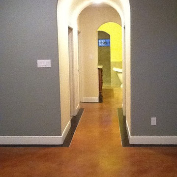Stained Concrete Floor