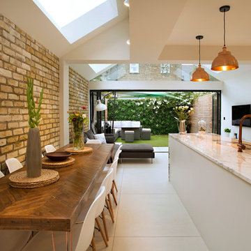 Silky Cream Gable Roof Extension - Tooting