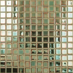 Vidrepur Deco Mosaic Jade Iridescent 093262M - Tile