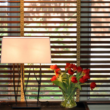 Eclectic Living room Vignette Closeup