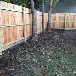 Cottage Wood Fence - Horizontal - Home Fencing And Gates