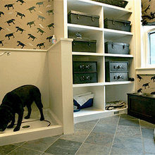 Dog Shower in Garage