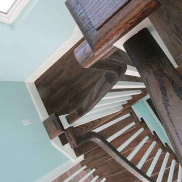 Box Newel/ Radius Flare Project. Hill Res. Satellite Bch FL
