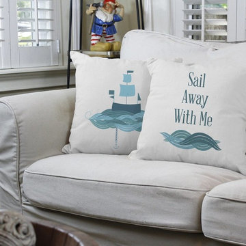 Nautical and Beach Throw Pillows