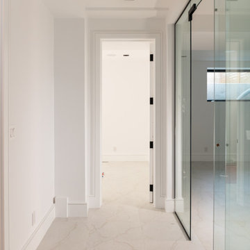 Modern Fluted Feature Walls with LED Reveal | Tampa Bay