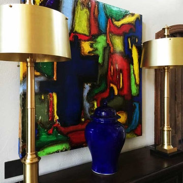 Traditional Saturated Living Room