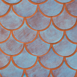 Medium Moroccan Fish Scales - Wall And Floor Tile