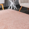 nuLOOM Katherina Casuals Shags Striped Area Rug, Pink, 2'x3'