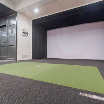 High-End Basement Finish